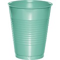 Touch of Color Plastic Cups, 16 Oz., Fresh Mint Green, 20/Pack (318883)