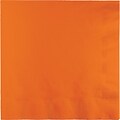 Touch of Color 3 Ply Dinner Napkins, Sunkissed Orange, 25/Pack (59191B)