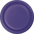 Celebrations Paper Dessert Plates, Purple, 8/Pack (533268)
