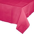 Touch of Color Paper Tablecloth, Hot Magenta Pink (710205B)