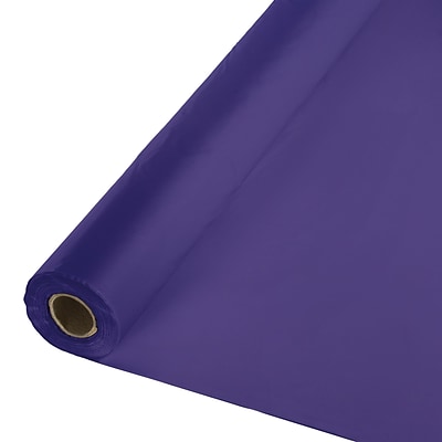 Touch of Color Plastic Banquet Roll, Purple (013268)