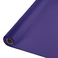 Touch of Color Purple Plastic Tablecloth, 40 x 100 (710126B)