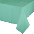 Celebrations Plastic Tablecloth, Fresh Mint Green (324480)