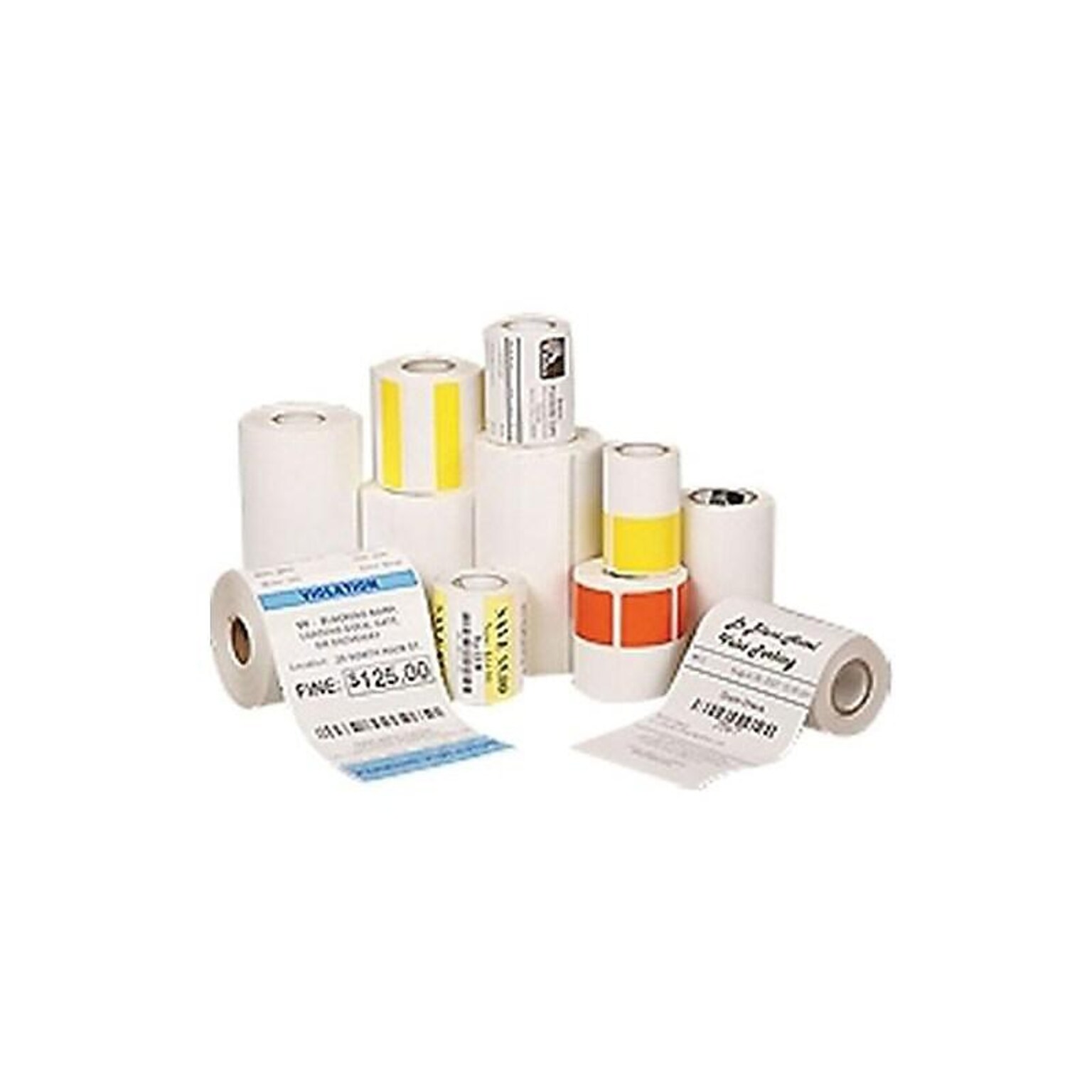 Zebra Technologies Z-Select 4000D Thermal Transfer Labels, 4 x 2.25, Bright White, 700/Roll, 12 Rolls/Pack (10015343)