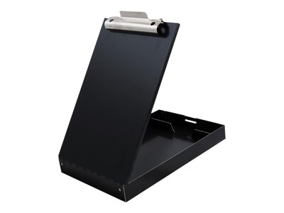 Saunders Redi-Rite Aluminum Storage Clipboard, Letter Size, Black (11018)