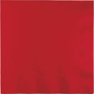 Creative Converting Classic Red Dinner Napkins 3 ply, 75 Count (DTC591031BDNAP)