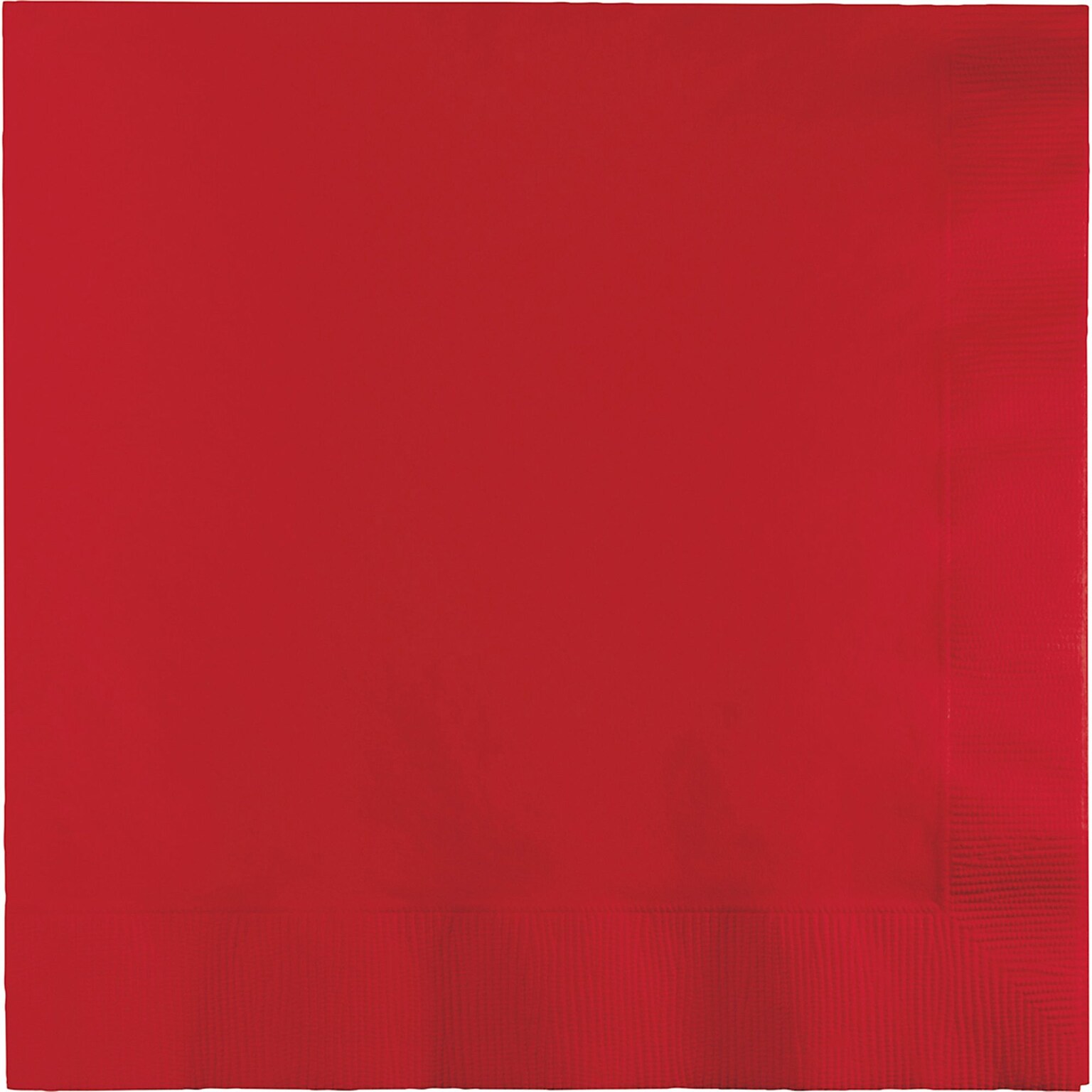 Creative Converting Classic Red Dinner Napkins 3 ply, 75 Count (DTC591031BDNAP)