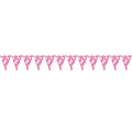 Celebrations Fractal Flag Banner, Candy Pink (324462)