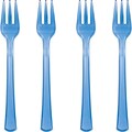 Trendware Translucent Blue Mini Appetizer Forks 24 pk (013428)