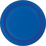 Celebrations Paper Dessert Plates, Cobalt Blue, 8/Pack (317375)