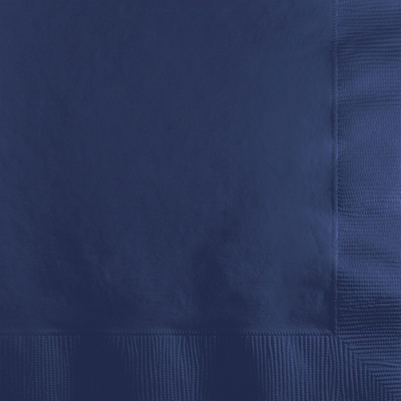Creative Converting Navy Blue Beverage Napkins 3 ply, 150 Count (DTC571137BBNAP)