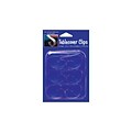 Celebrations Plastic Tablecover Clips, Clear, 6/Pack (01600)