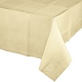 Creative Converting Ivory Paper Tablecloth, 3 Count (DTC710207BTC)