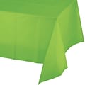 Celebrations Plastic Tablecloth, Fresh Lime Green (513123)