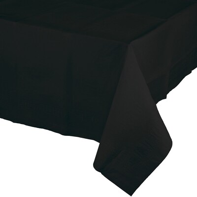 Touch of Color Paper Tablecloth, Black Velvet (710126B)