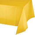 Celebrations Plastic Tablecloth, School Bus Yellow (913269)