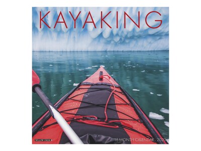2020 Willow Creek 12 x 12 Wall Calendar, Kayaking, Multicolor (09192)