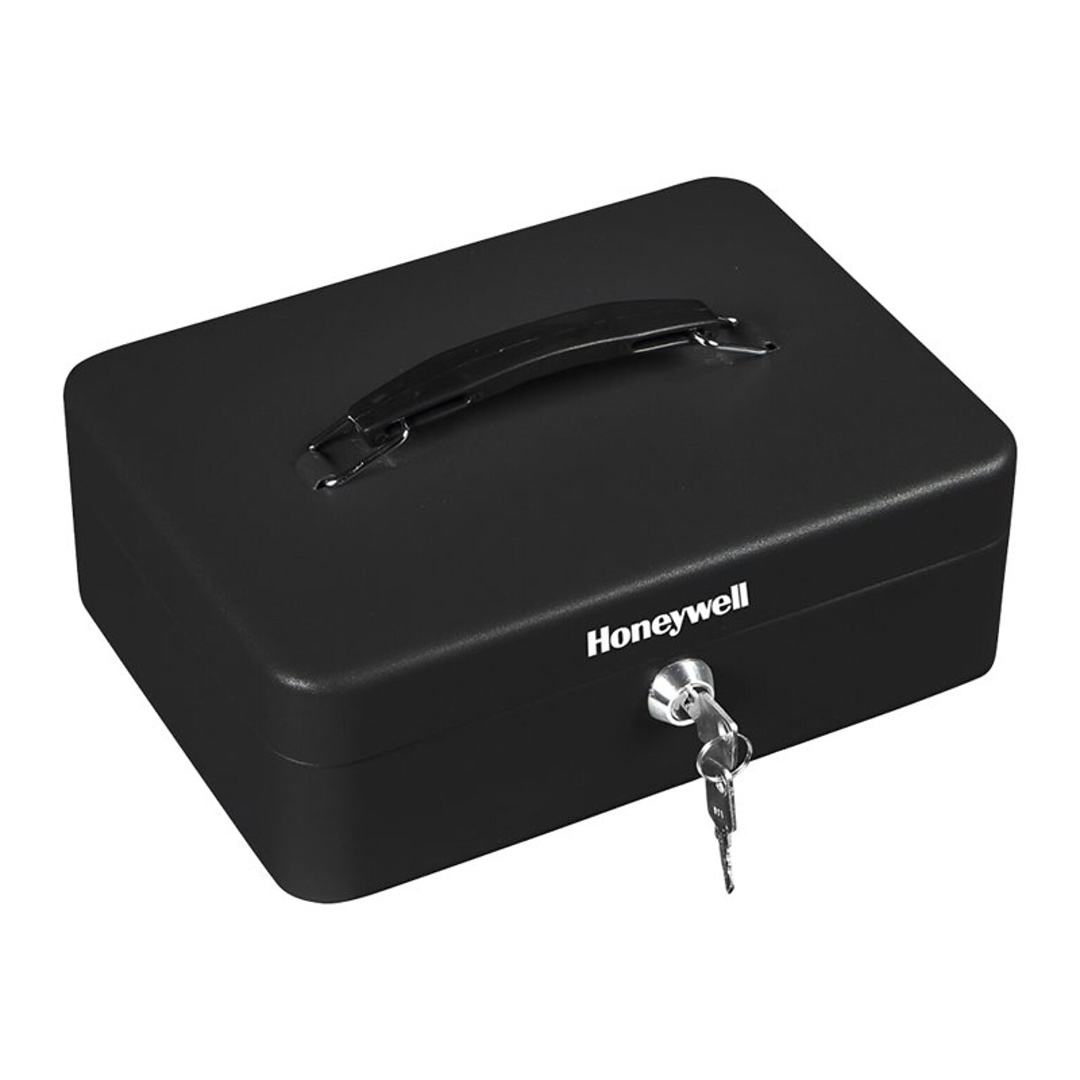 Honeywell Cash Box, 6 Compartments, Black (6112)