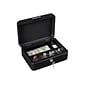 Honeywell Cash Box, 6 Compartments, Black (6112)