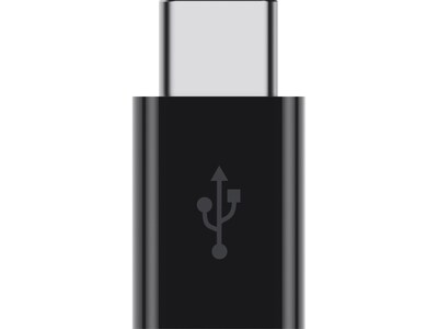 Belkin USB-C to Micro USB Adapter, Male to Female (F2CU058BTBLK)