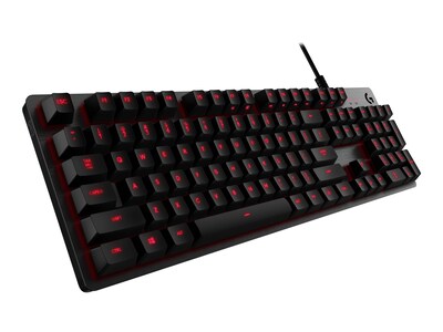 Logitech G413 Wired Gaming Keyboard, Carbon (920-008300)