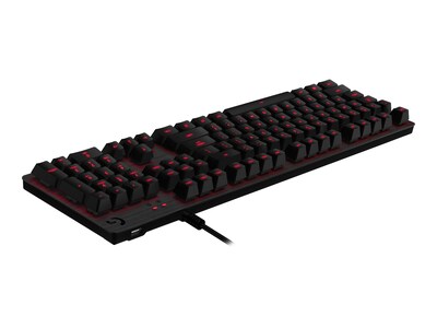 Logitech G413 Wired Gaming Keyboard, Carbon (920-008300)