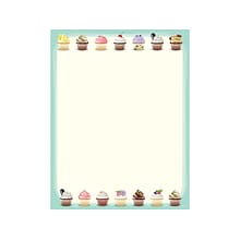 Great Papers! Iced Cupcakes Everyday Letterhead, Multicolor, 80/Pack (2019046)