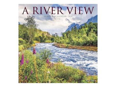 2020 Willow Creek 12 x 12 Wall Calendar, A River View, Multicolor (04982)