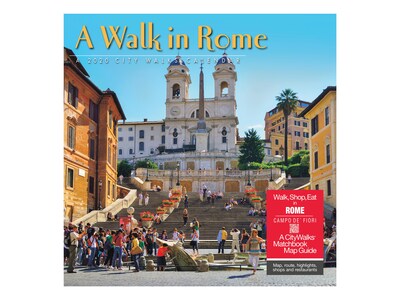 2020 Willow Creek 12 x 12 Wall Calendar, A Walk in Rome, Multicolor (05033)