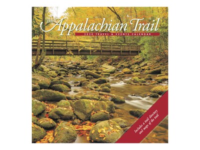 2020 Willow Creek 12 x 12 Wall Calendar, Appalachian Trail, Multicolor (05170)