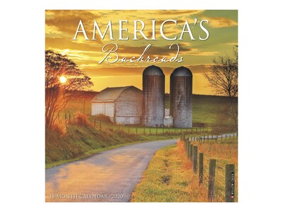 2020 Willow Creek 12 x 12 Wall Calendar, Americas Backroads, Multicolor (05149)