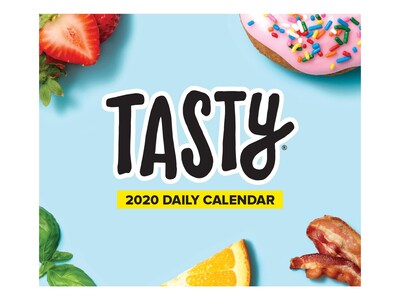 2020 Willow Creek 4.25 x 5.25 Desk Calendar, Tasty, Multicolor (09635)