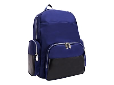 McKlein N Series CUMBERLAND Laptop Backpack, Solid, Navy (18367)