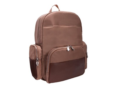 McKlein N Series CUMBERLAND Laptop Backpack, Solid, Khaki (18364)