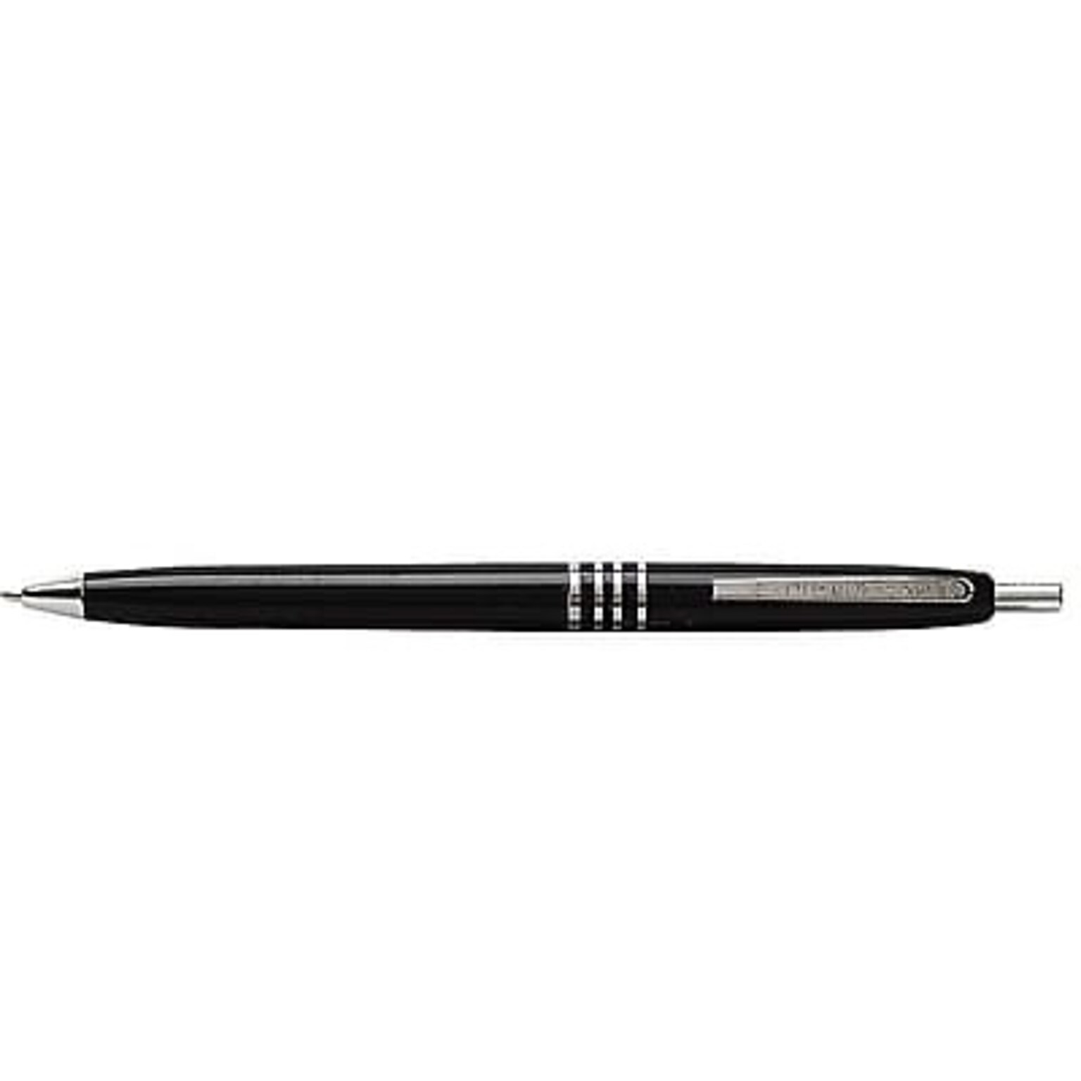 AbilityOne Skilcraft Recycled Retractable Ballpoint Pen, Fine Point, 0.7 mm, Black Ink, Dozen (7520-01-386-1618)