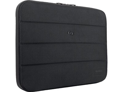 Solo New York Bond Neoprene Laptop Sleeve for 15.6" Laptops, Black (PRO115-4)