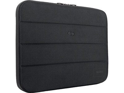 Solo New York Bond Neoprene Laptop Sleeve for 15.6 Laptops, Black (PRO115-4)