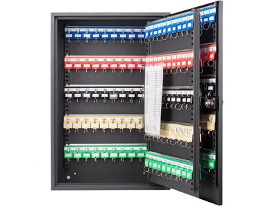 Barska 200 Key Combination Cabinet, Black (CB13266)