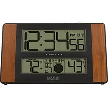 La Crosse Technology Wall/Table Clock, 6.61 x 11.1 x 1.14 (513-1417CH-INT)