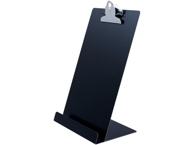 Saunders Aluminum Clipboard/Tablet Stand, Memo Size, Black (22530)