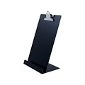 Saunders Aluminum Clipboard/Tablet Stand, Memo Size, Black (22530)