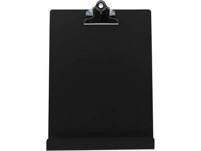 Saunders Recycled Aluminum Clipboard/Tablet Stand, Letter Size, Black (22521)