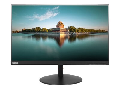 Lenovo ThinkVision T24i-19 61D6MAR2US 23.8 LED Monitor, Raven Black