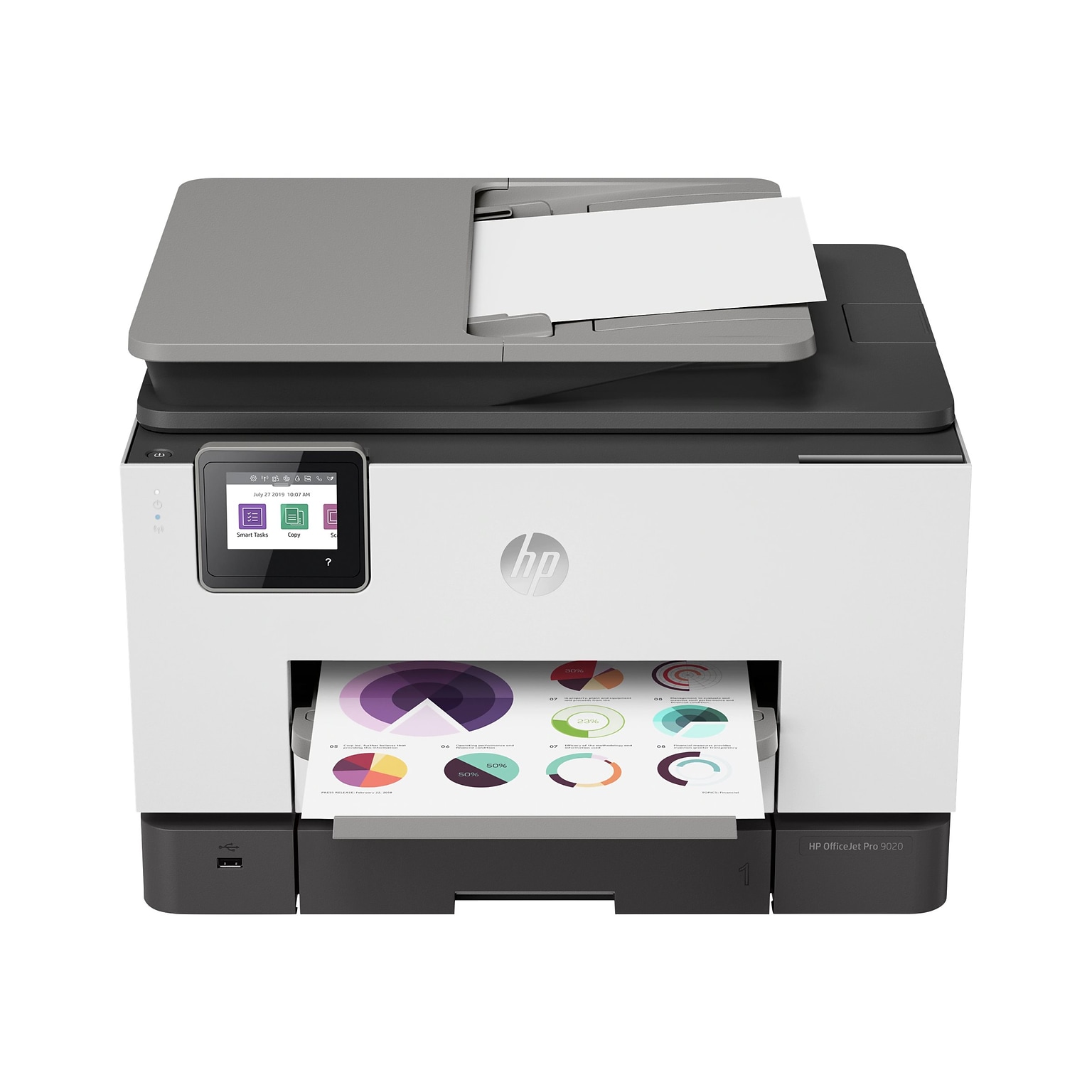 HP Officejet Pro 9020 Wireless Color All-In-One Inkjet Printer (1MR78A)