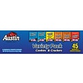 Austin Cookies & Crackers, Variety, 1.52 oz., 45/Carton (KEE48570)