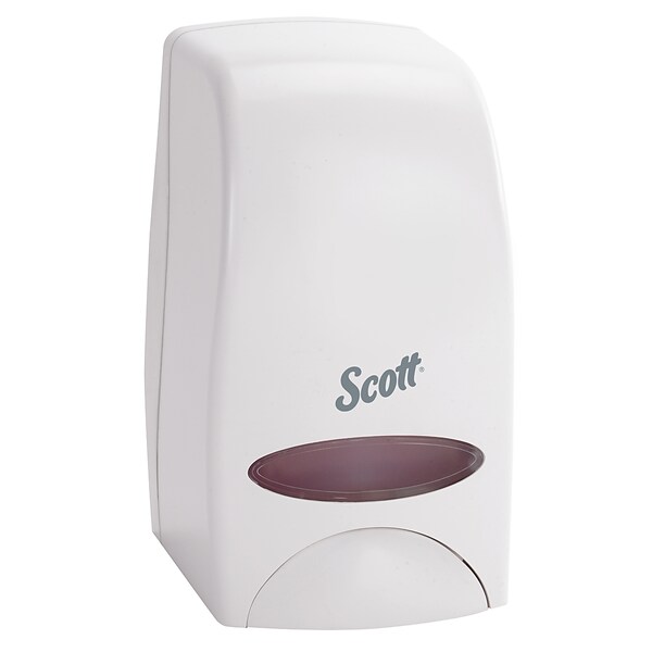 Scott Professional Manual Hand Soap Dispenser, 27 Oz., White (92144)