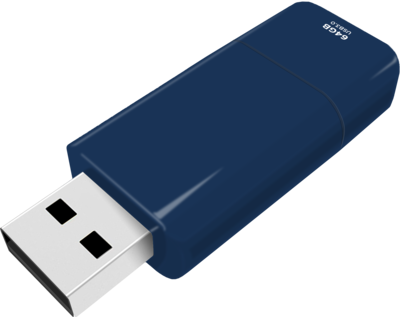Gigastone 64GB USB 3.0 Type A Flash Drive, Assorted Colors (Chosen at Random) (TE-U364GB-R)