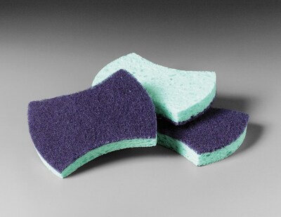 Scotch-Brite™ Power Sponge 3000CC, 2.8 x 4.5 x 0.6, 5/Pack