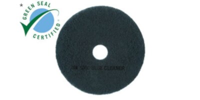 3M™ 5300 12 Low-Speed Cleaner Scrubbing Pad,  Blue, 5/Case
