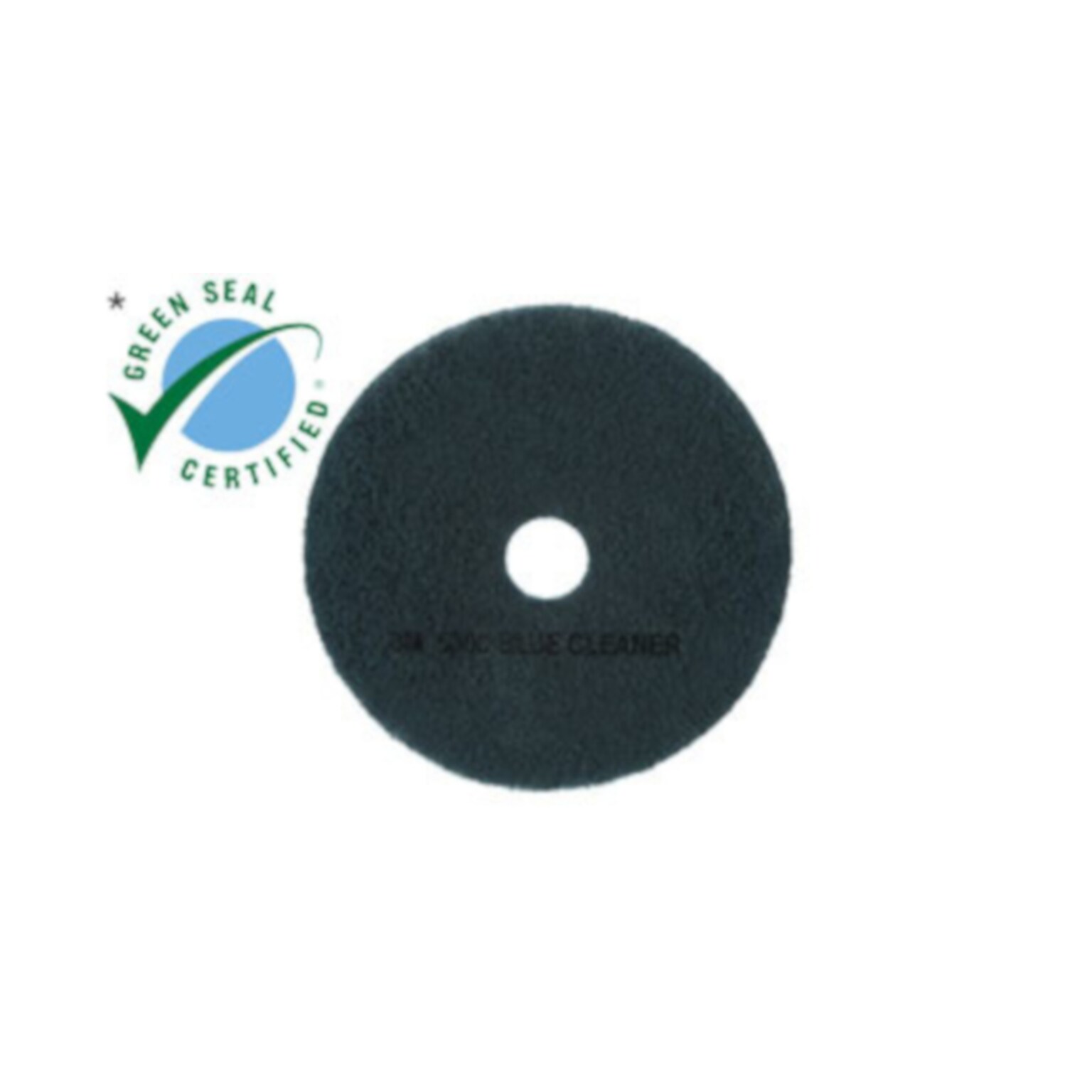 3M™ 5300 12 Low-Speed Cleaner Scrubbing Pad,  Blue, 5/Case